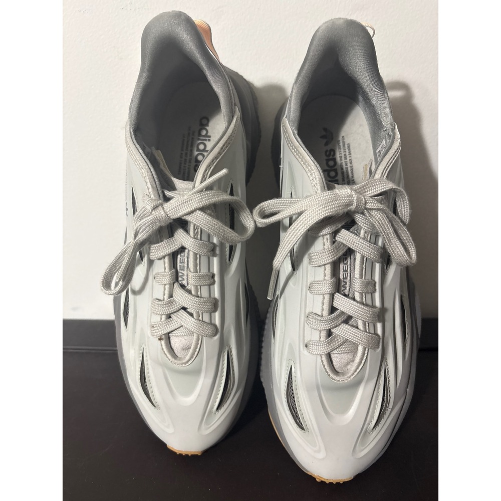 Adidas Originals Ozweego Celox Grey Silver Orange GZ5234 Mens 9.5 Sneakers